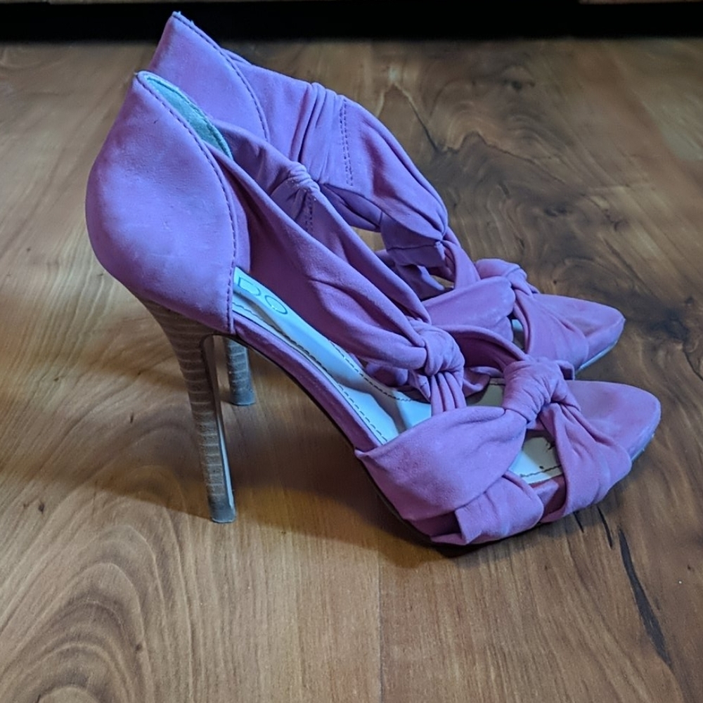 Aldo Pink Suede Stilletos